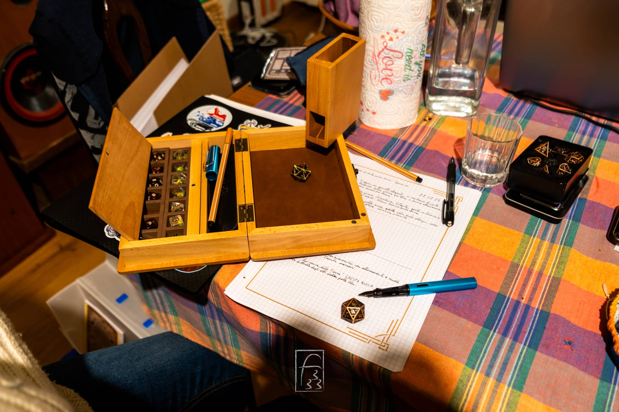 Prendere note a sessione